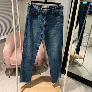 Just black denim Size 29 jeans Mid rise no stretch